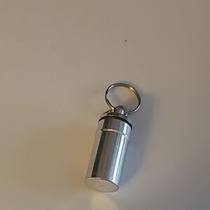 Key Ring with Container